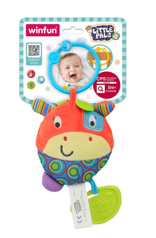 Winfun Patch The Giraffe Teether Rattle