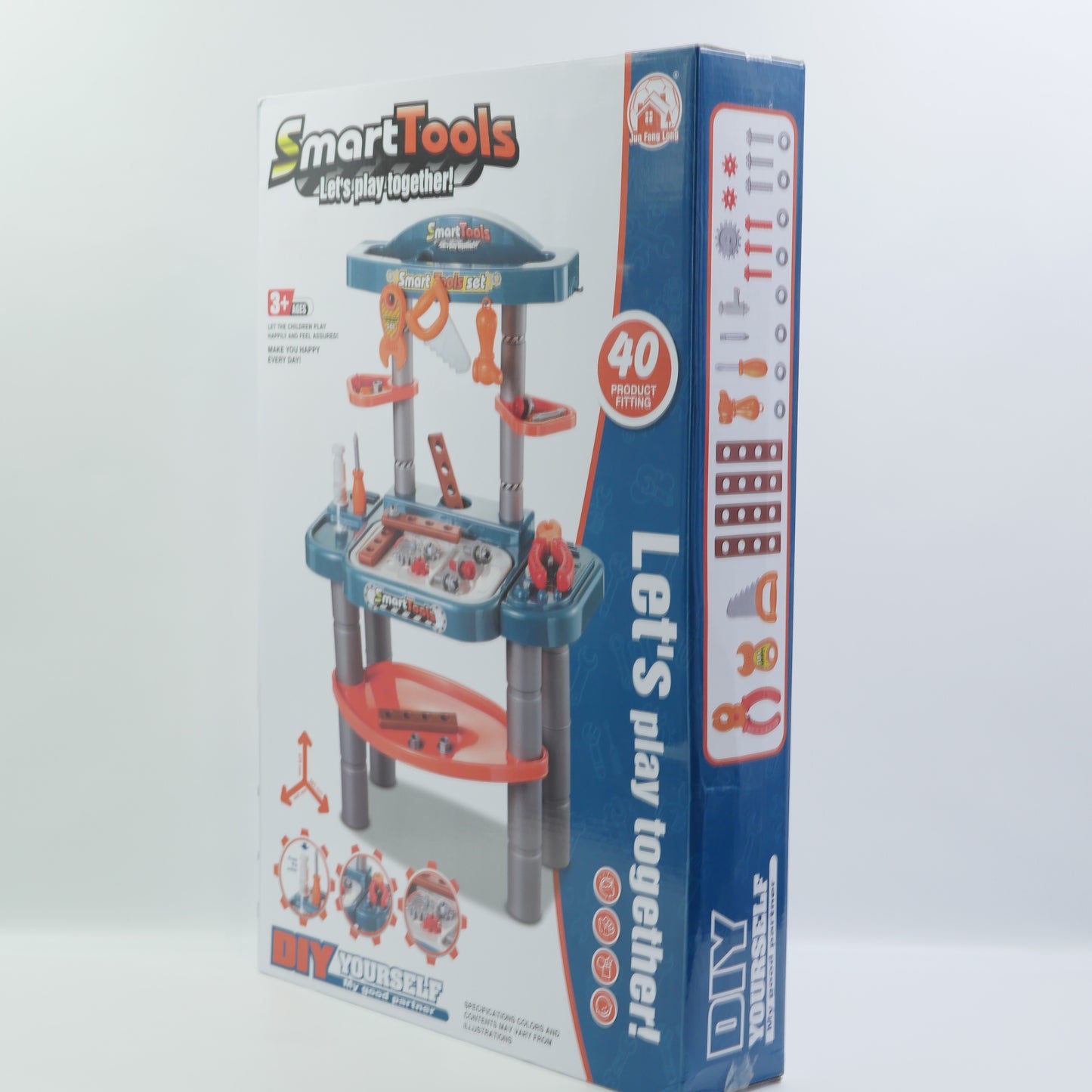 40 Piece Smart Tools Workbench Playset for Kids