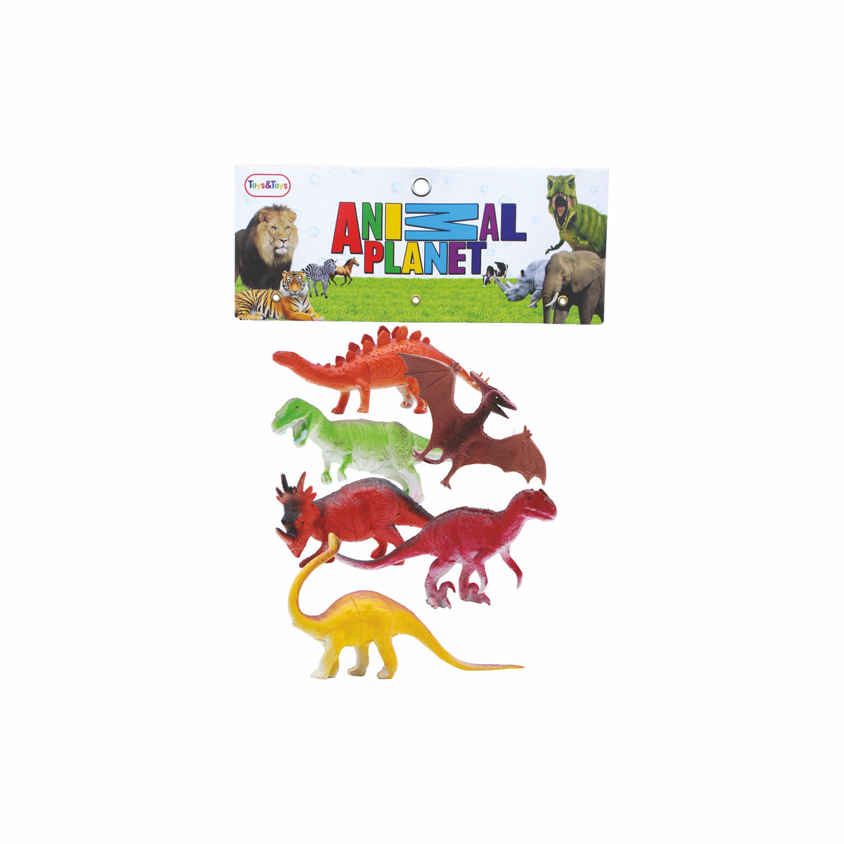 6 Piece Dinosaur Figure Set - 6 Inch | Toys & Toys