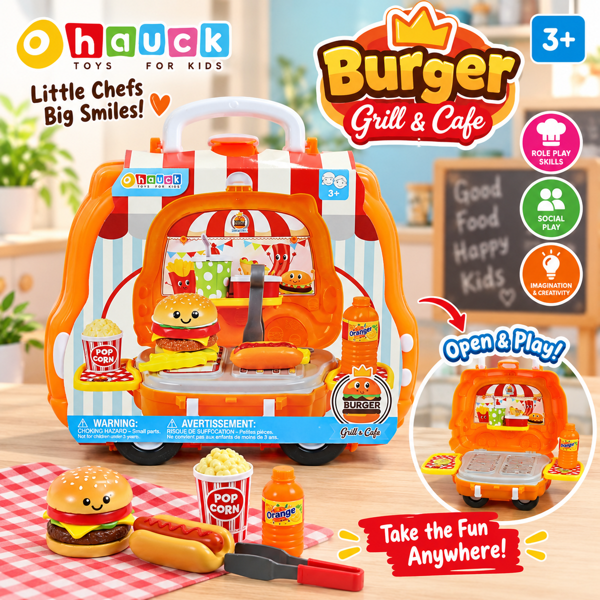 BURGER PLAYSET