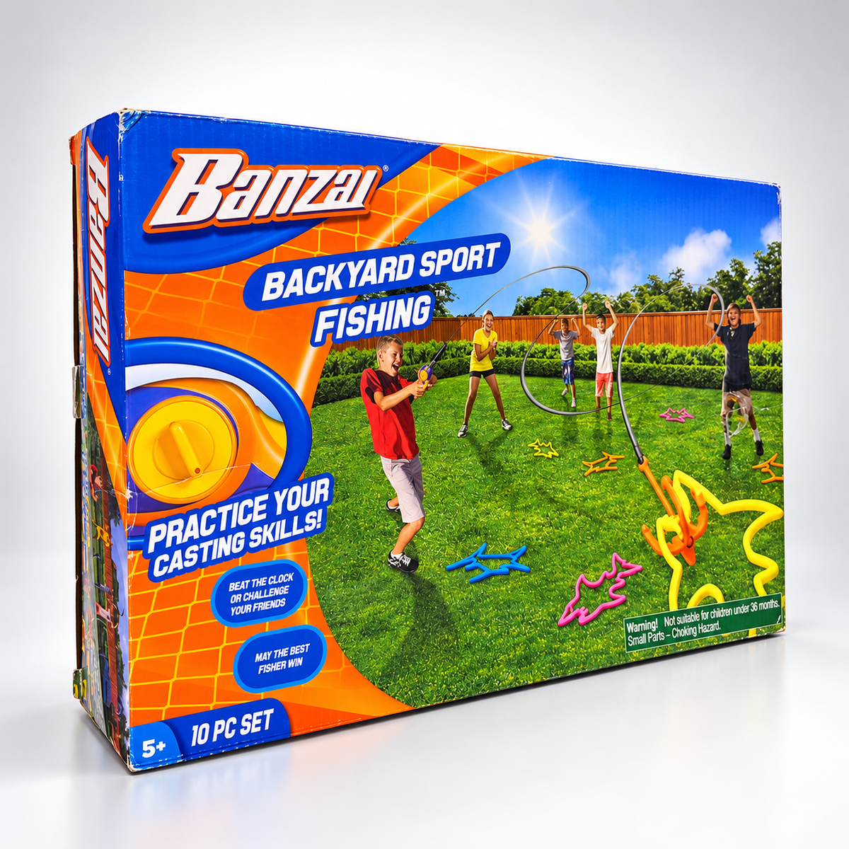 Banzai Backyard Sport Fishing Game - Ages 6+