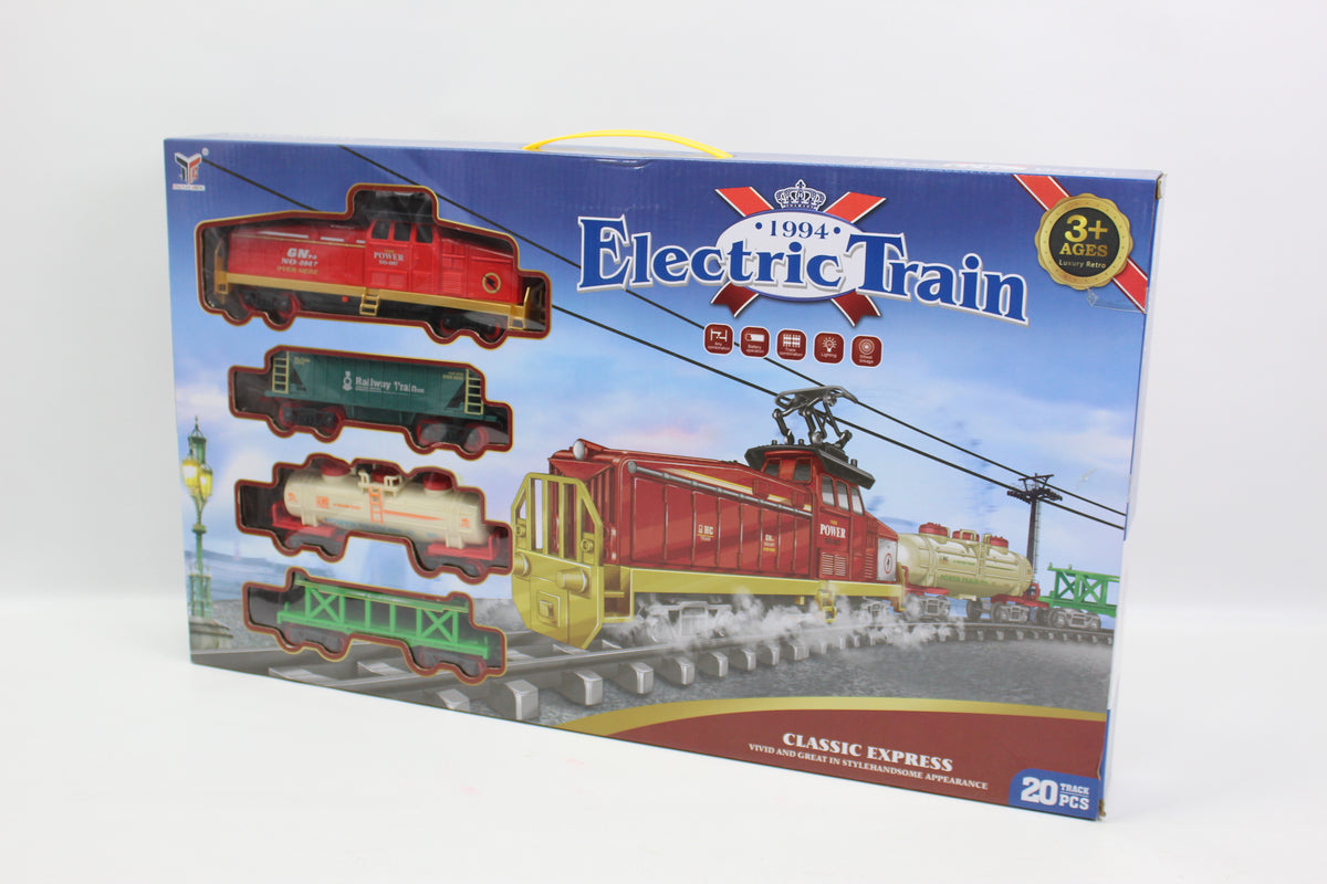 Battery Operated Electric Toy Train Set