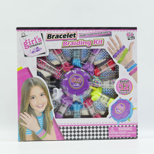 Bracelet Braiding and Bead Set for Kids