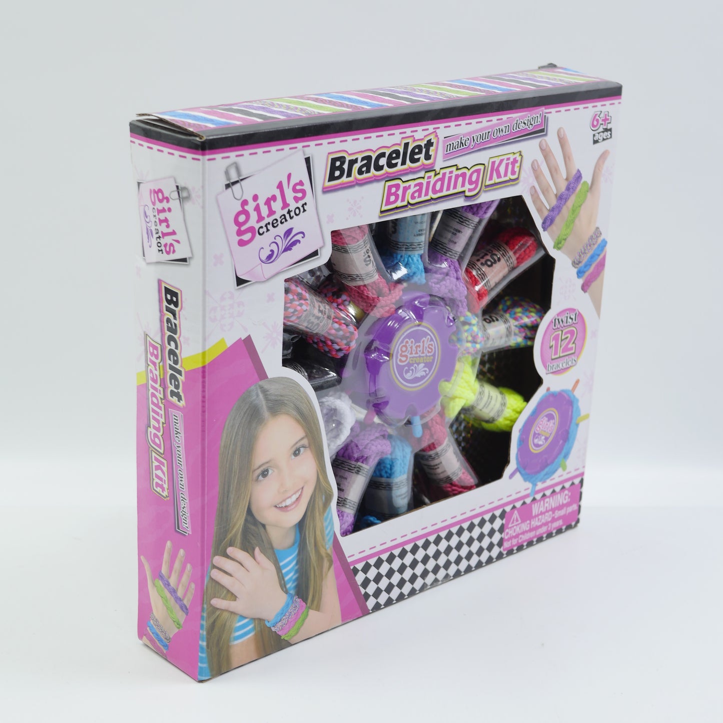Bracelet Braiding and Bead Set for Kids