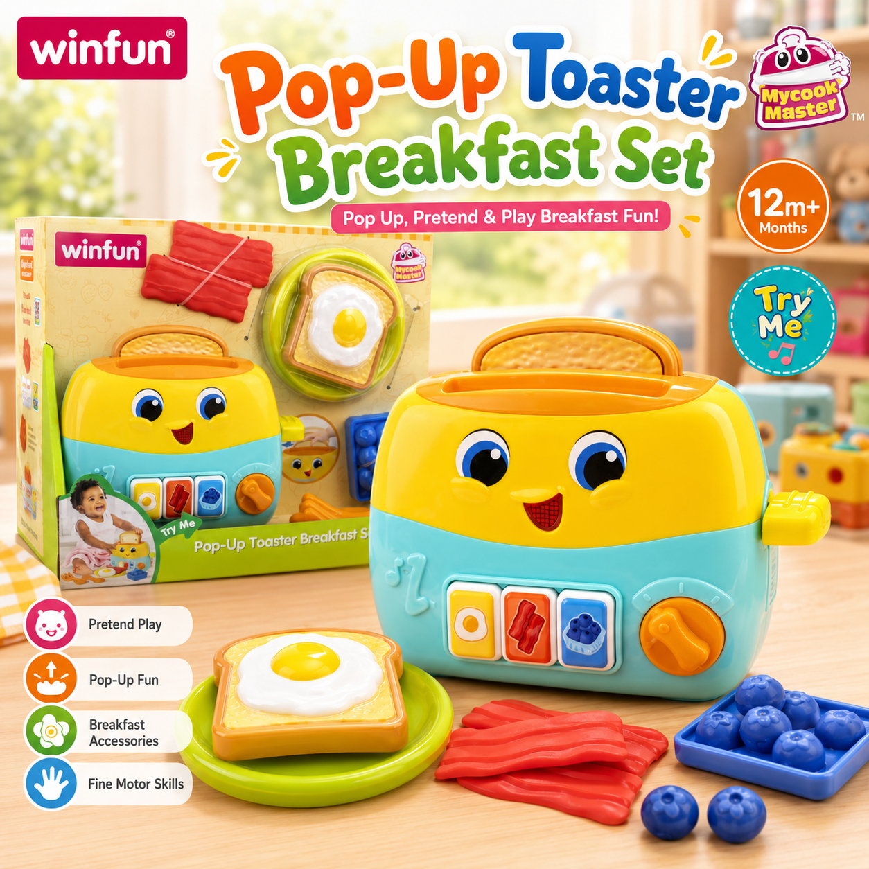 Winfun Breakfast Time Toaster