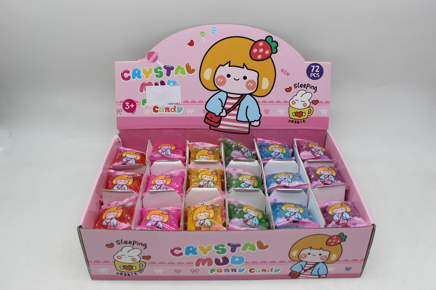 Crystal Mud Slime Tub - Assorted Design