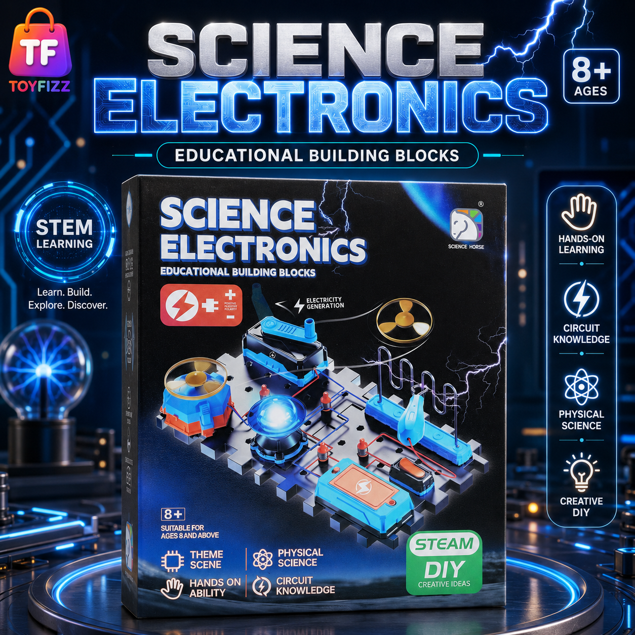 DIY Electronic Science Building Kit - Ages 8+