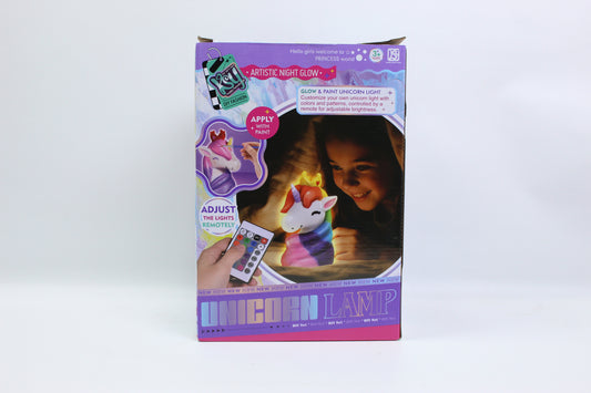 DIY Paint-Your-Own Unicorn Night Light with Remote - Ages 3+