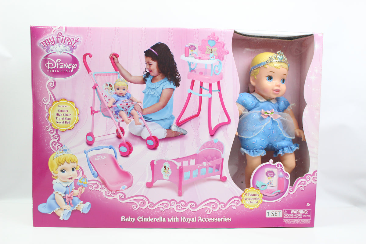 Disney BABY DOLL With STROLLER