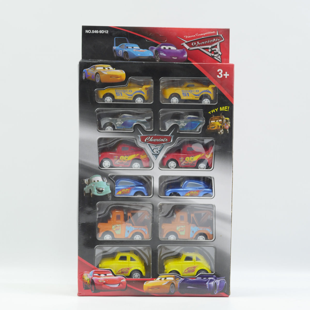 Disney Cars Lightning McQueen Toy Car - Assorted Design - Ages 3+