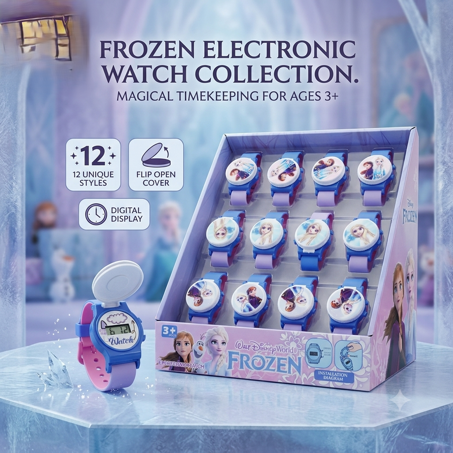 Disney Frozen Digital Kids Watch - Assorted Design - Ages 3+