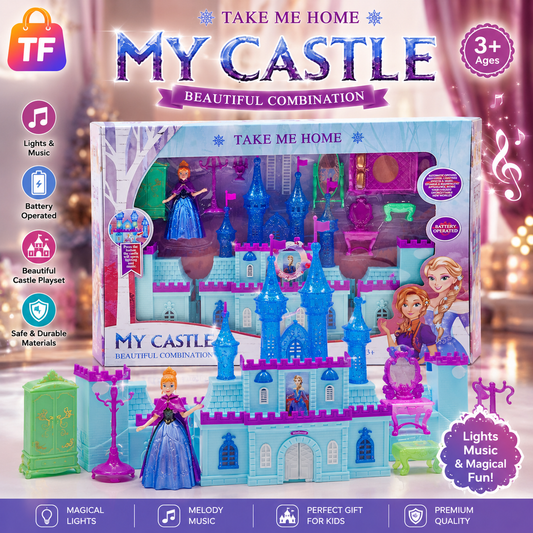 Disney Frozen Musical Castle Playset - Ages 3+
