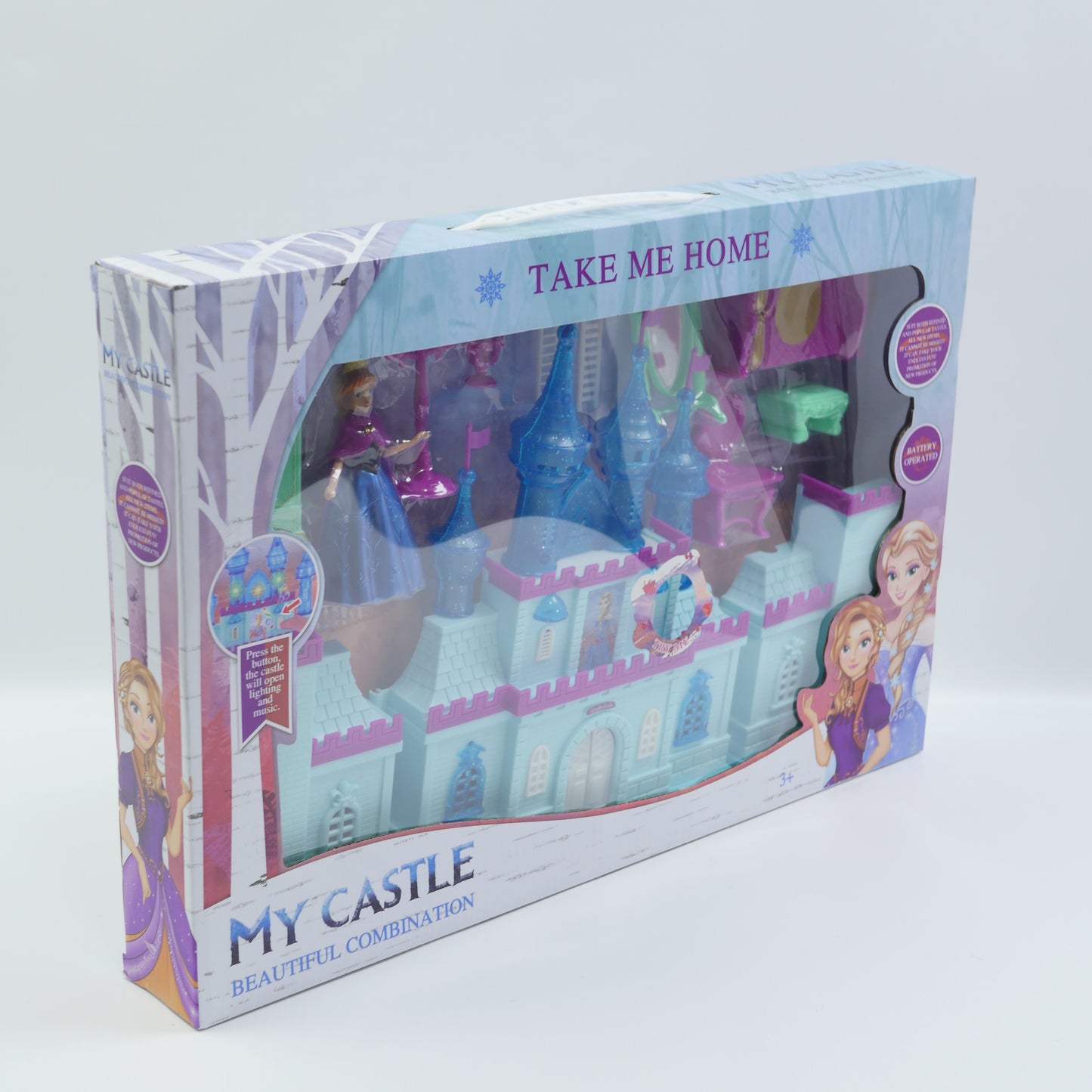 Disney Frozen Musical Castle Playset - Ages 3+