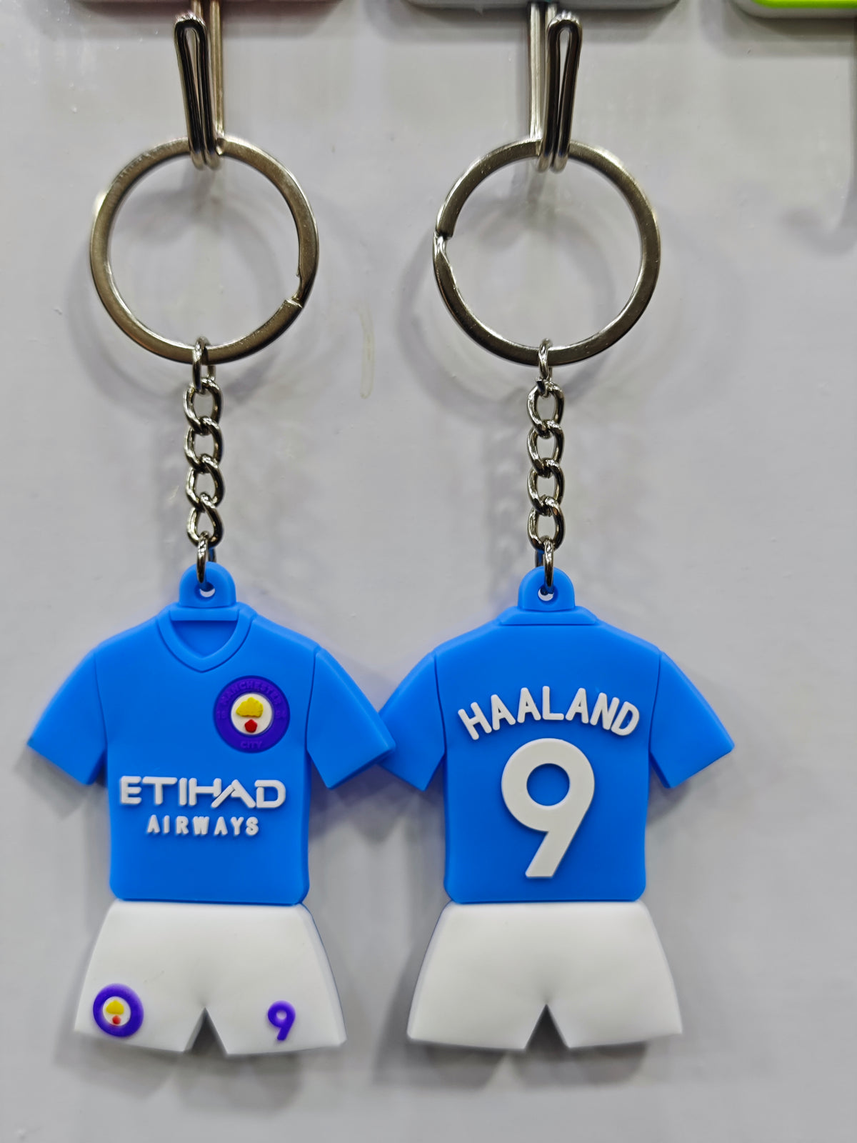 Football Player Jersey Keychain Set – Choose Any 2