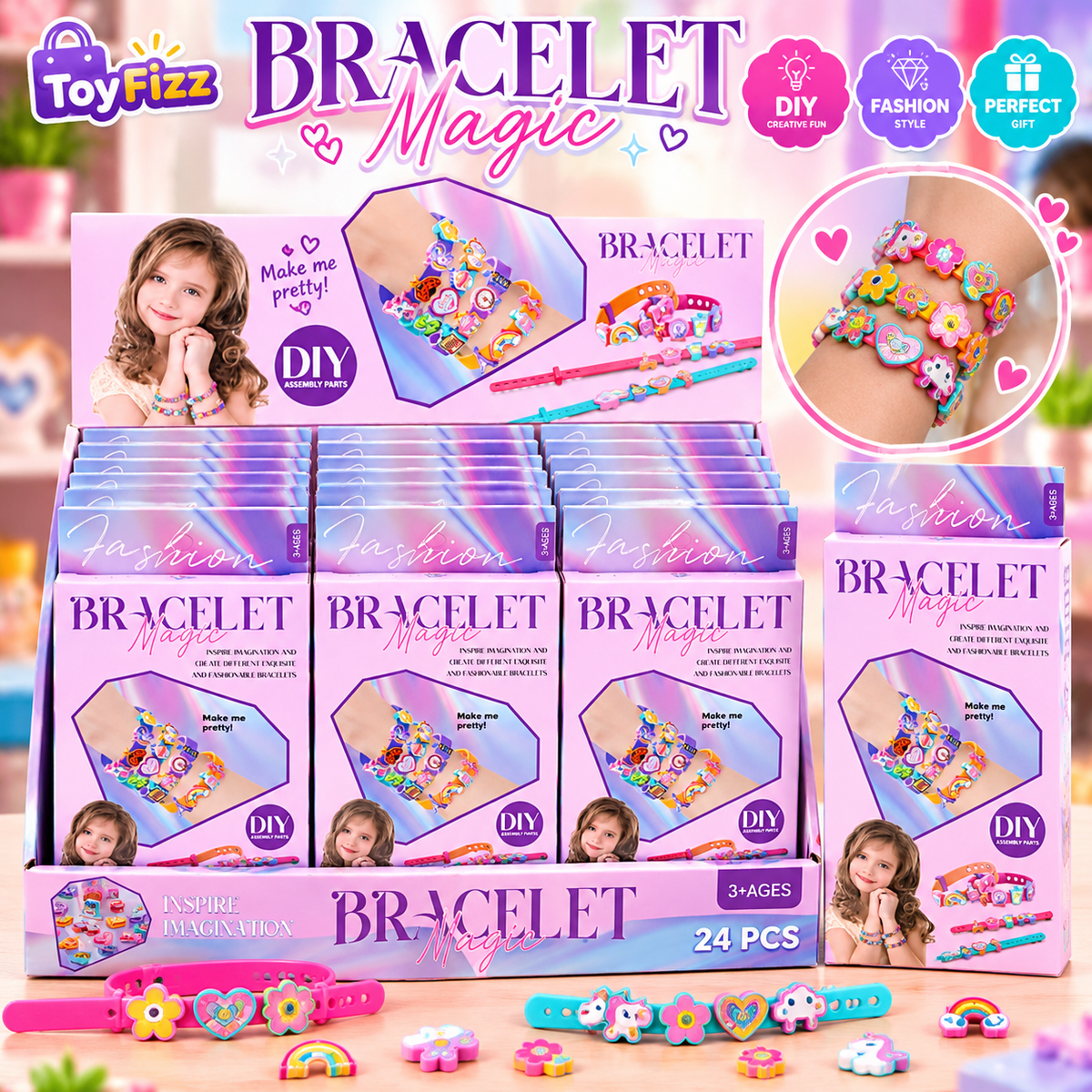 Fashion Bracelet Craft Kit - Assorted Designs