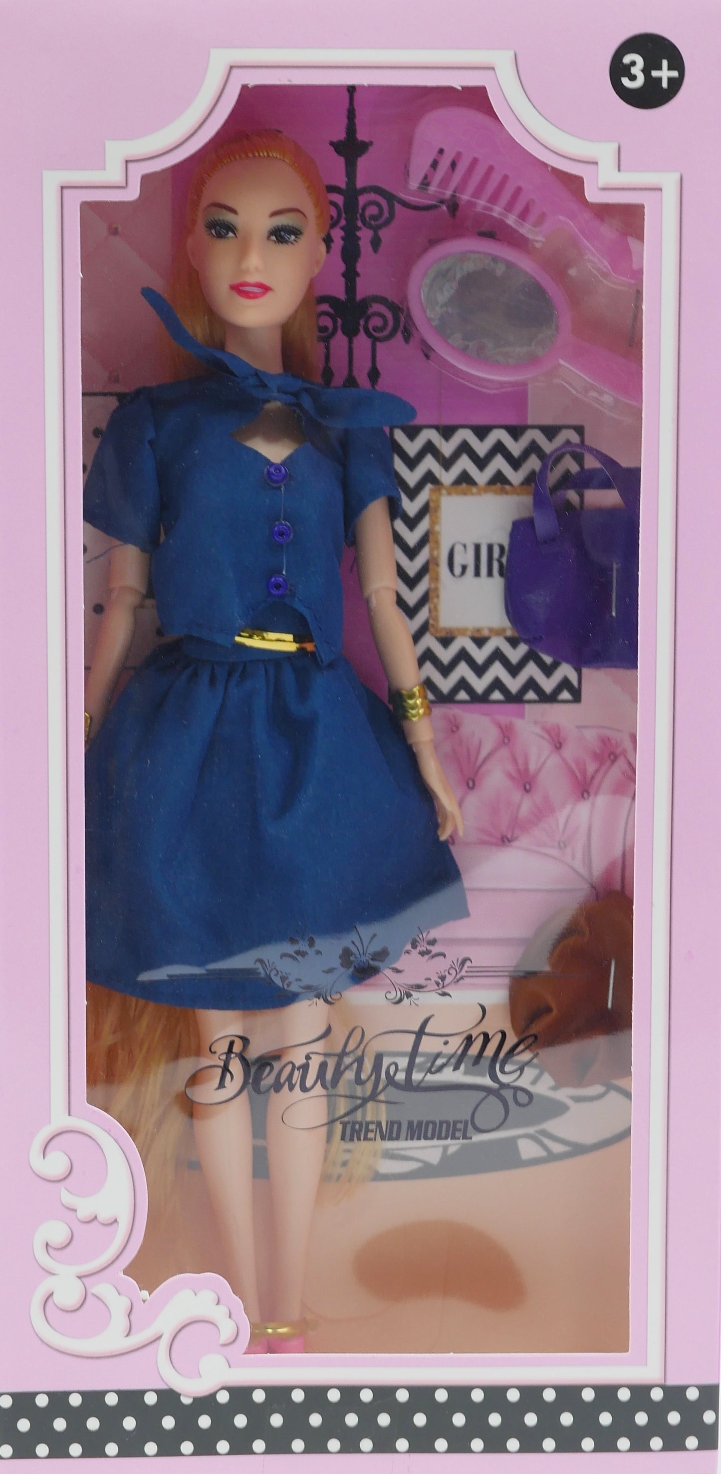 Fashion Doll - 11.5 Inch, Yellow Dress - Ages 3+
