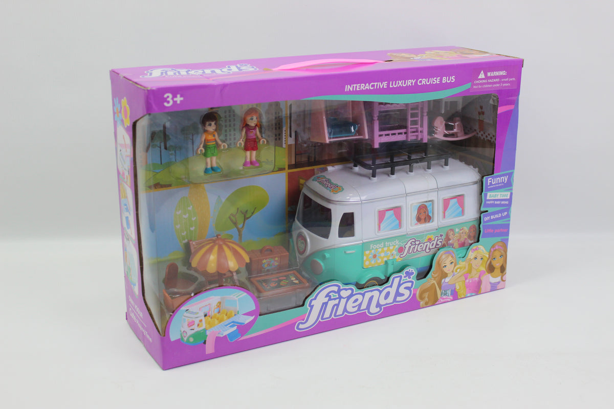 Fashion Dollhouse Playset with Furniture - Ages 3+