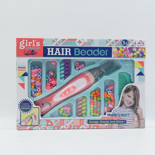 Fashion Hair Beader Activity Set for Kids