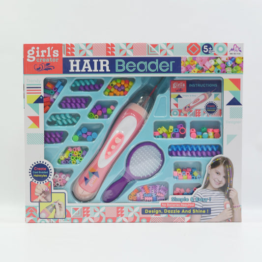 Fashion Hair Beader Styling Set for Kids