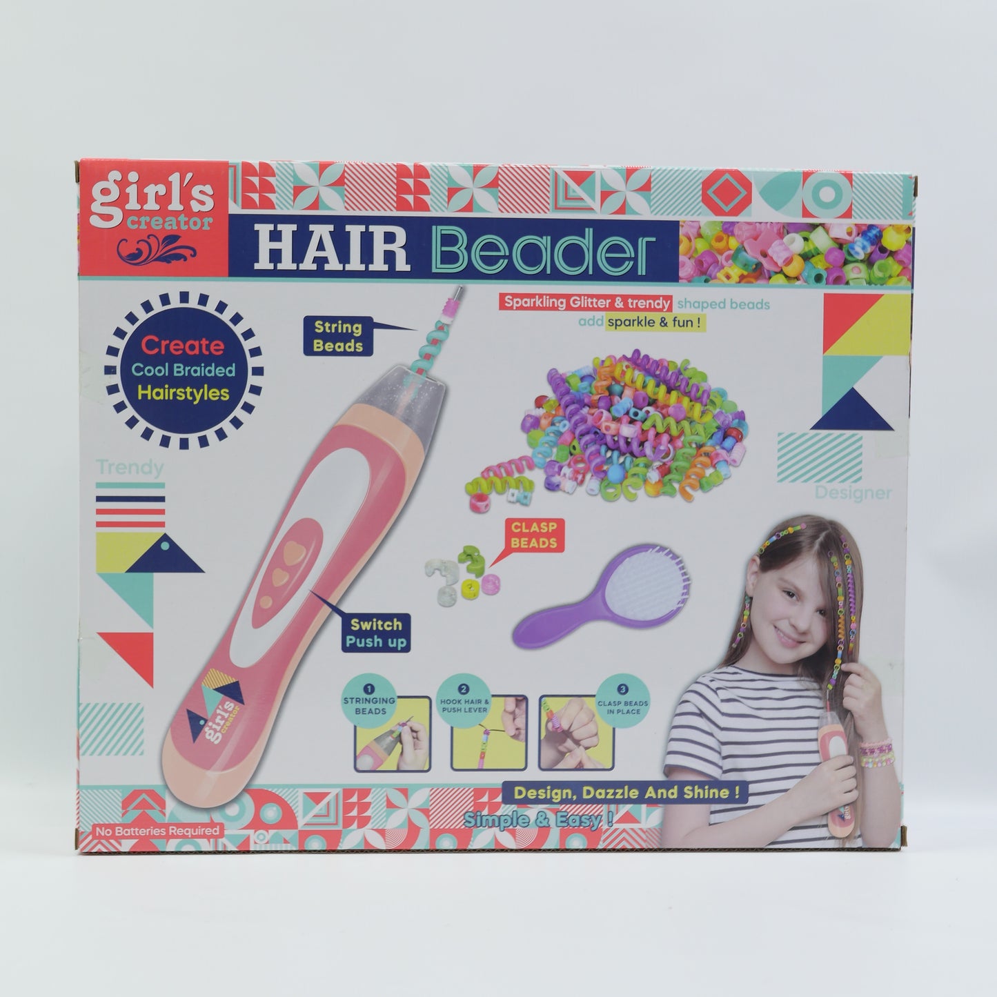 Fashion Hair Beader Styling Set for Kids