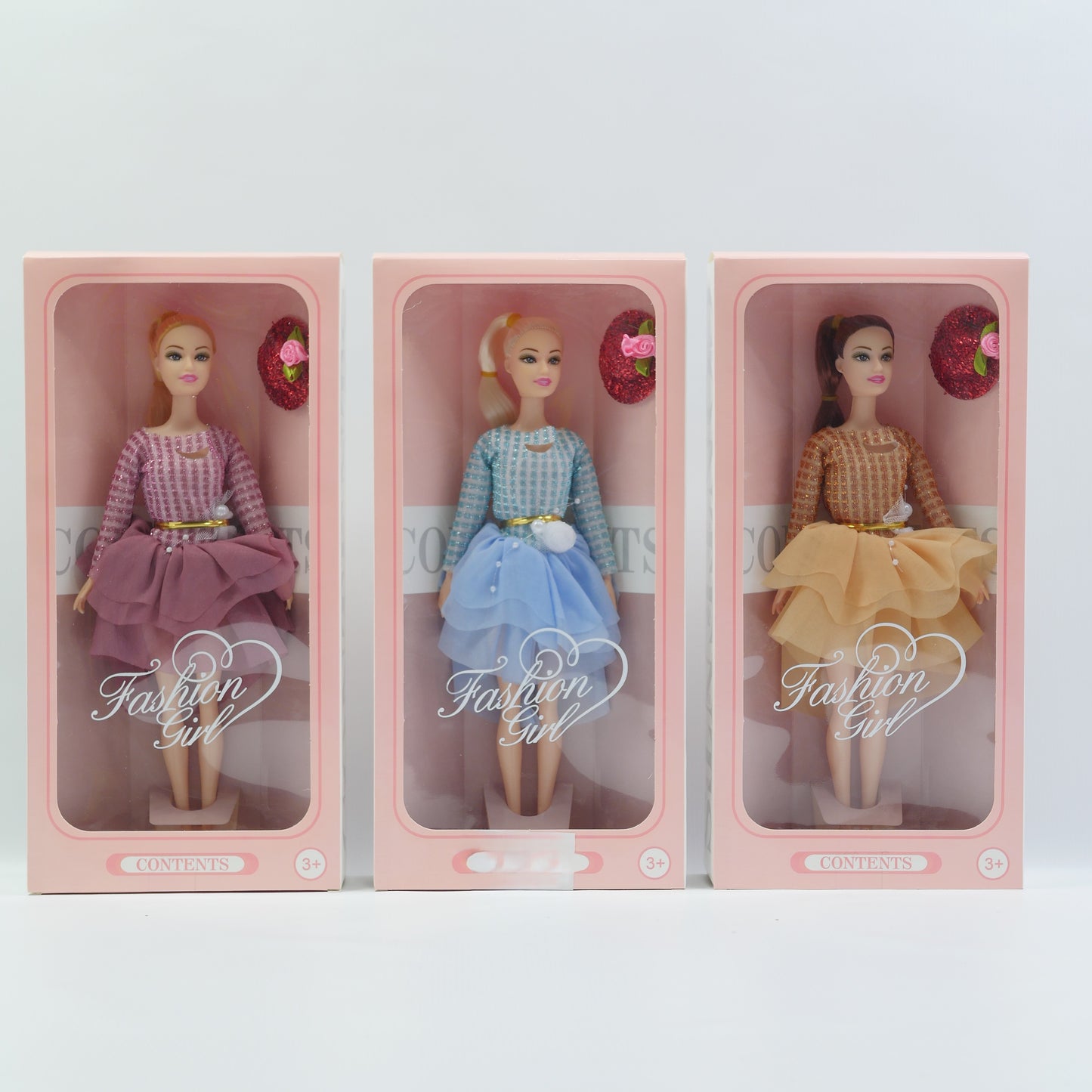 Fashion Doll - 11.5 Inch, Blue Dress - Ages 3+