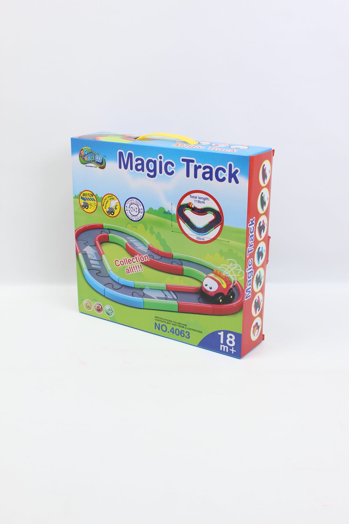 Flexible Magic Track Racing Car Play Set - Ages 18M+