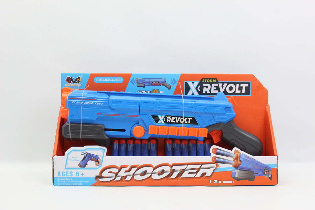 Foam Dart Blaster Gun with Foam Darts - Ages 8+