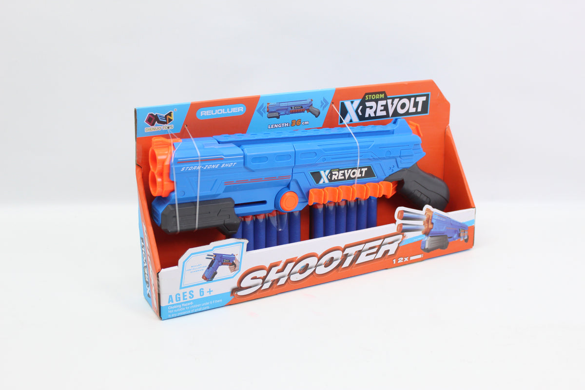 Foam Dart Blaster Gun with Foam Darts - Ages 8+