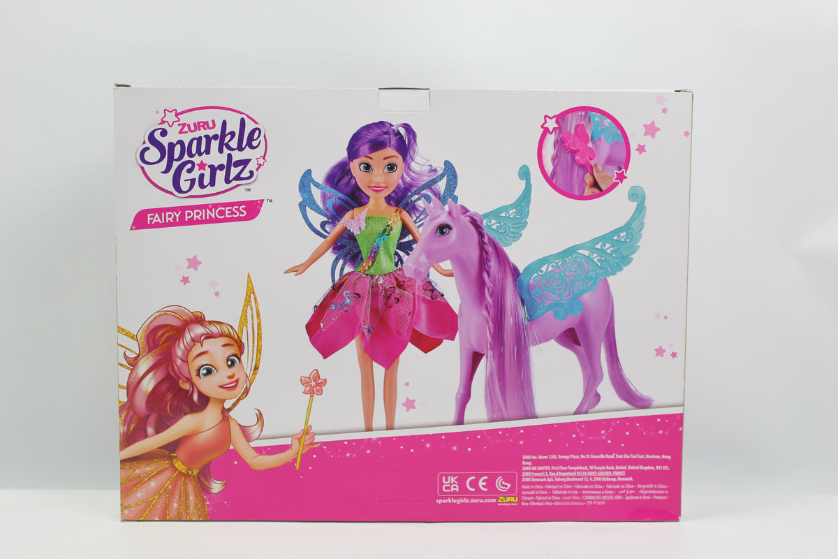 GLITEEZ DOLL With HORSE PURPLE