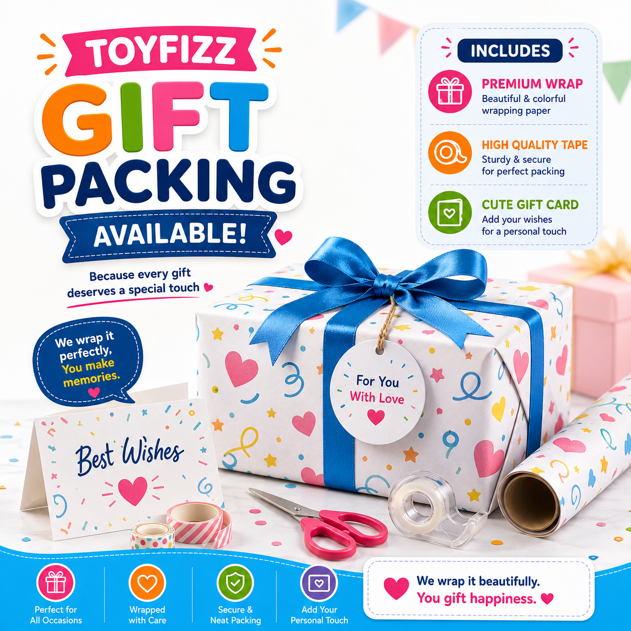 Gift Wrapping Service for Toys – Premium Gift Packing