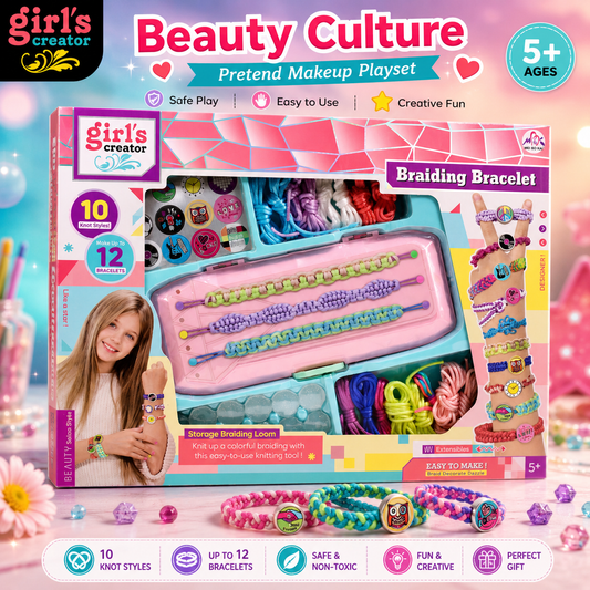 Girl's Creator Braiding Bracelet Loom Set - Ages 5+