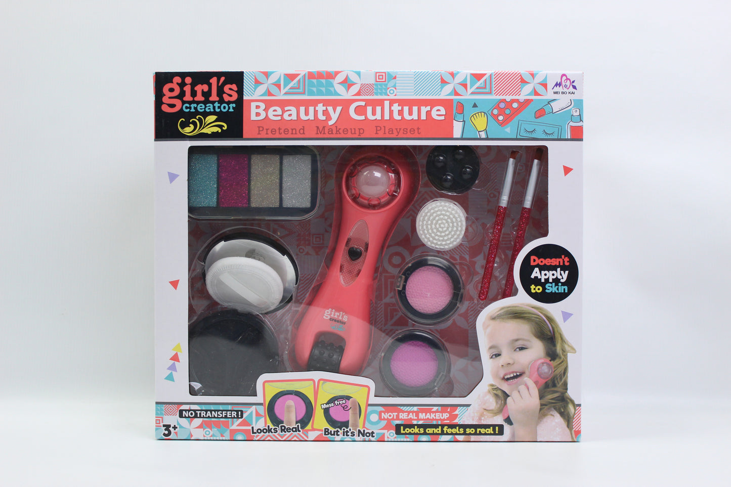 Girl's Creator Pretend Makeup Massage Beauty Set - Ages 3+