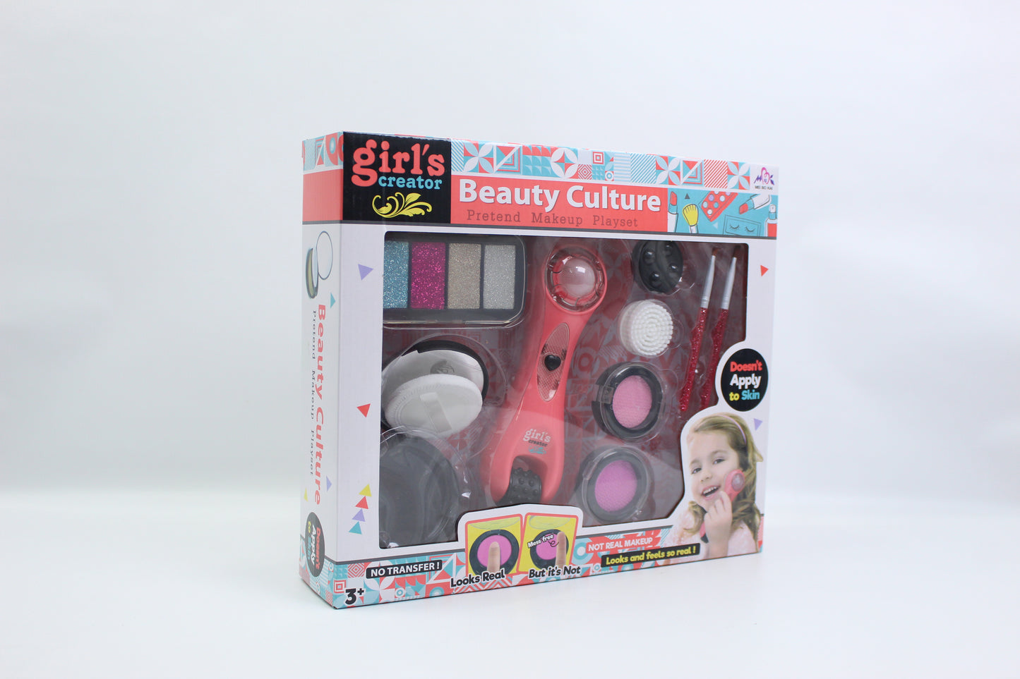 Girl's Creator Pretend Makeup Massage Beauty Set - Ages 3+