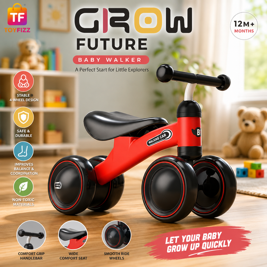 Grow Future Baby Balance Bike - Ages 12M+