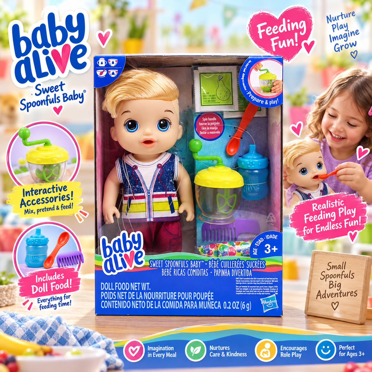Hasbro ALIVE BABY DOLL