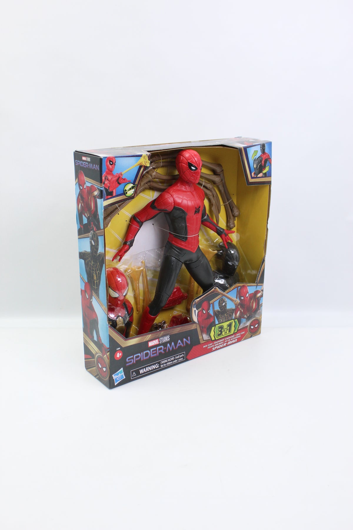 Hasbro BLACK SP-MAN FIGURE 3-in-1