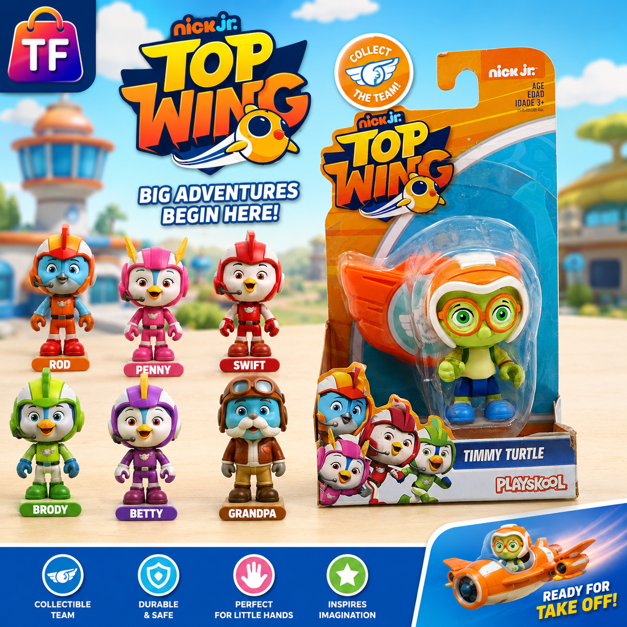 Hasbro Top Wing Character Figure