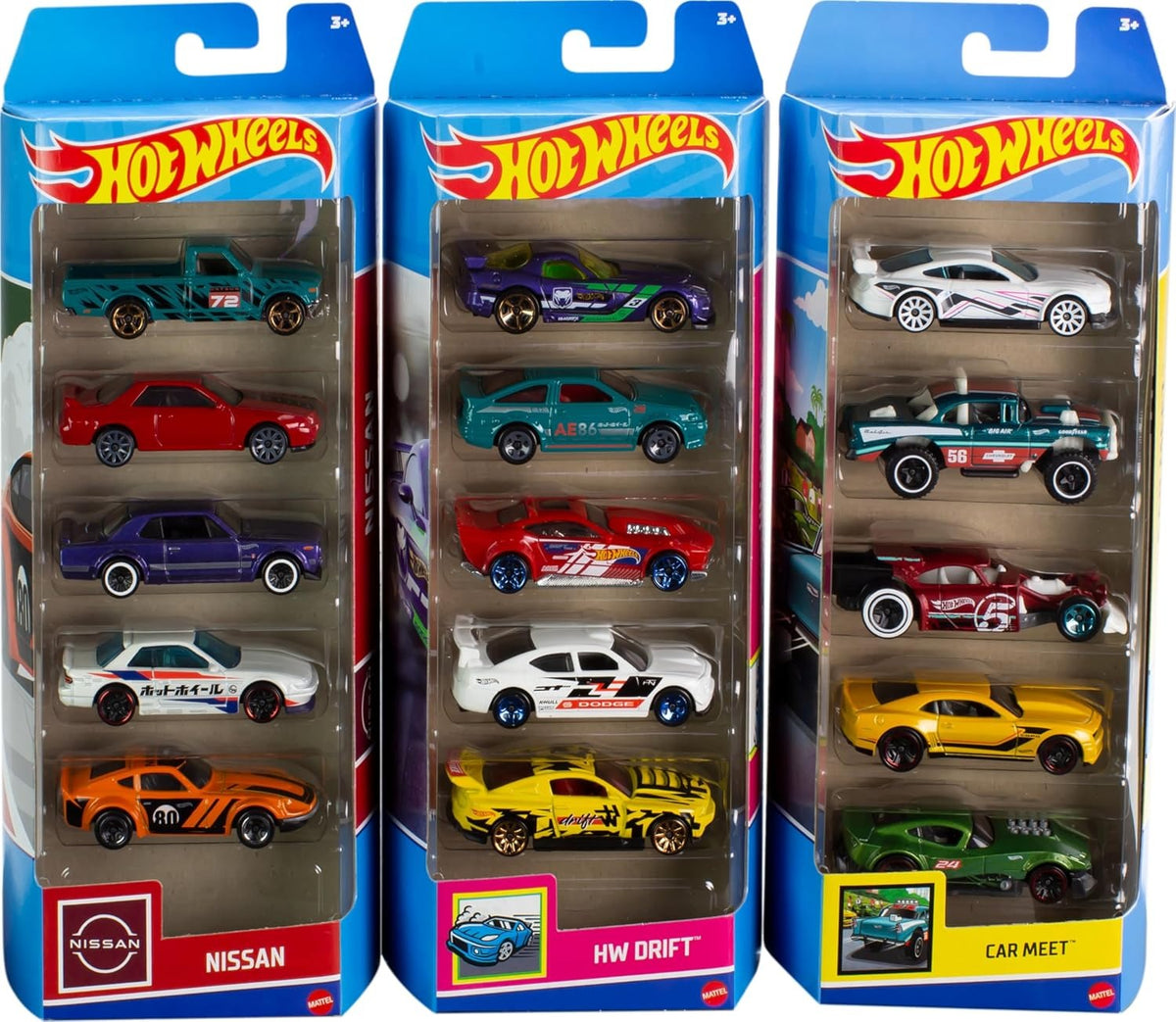 Hot Wheels 5-Car Pack - Assorted Design