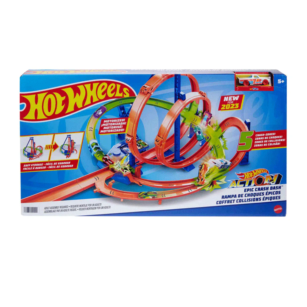 Hot Wheels Action Epic Crash Dash Track Set