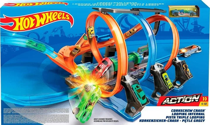 Hot Wheels Action Multi-Loop Track Set