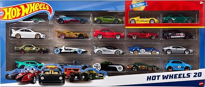Hot Wheels Essentials 20-Car Pack