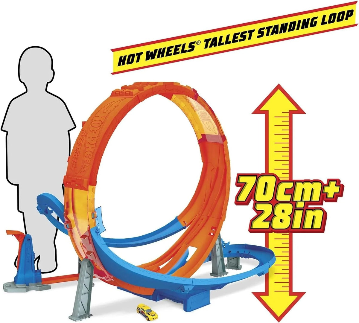 Hot Wheels Massive Loop Mayhem Track Set