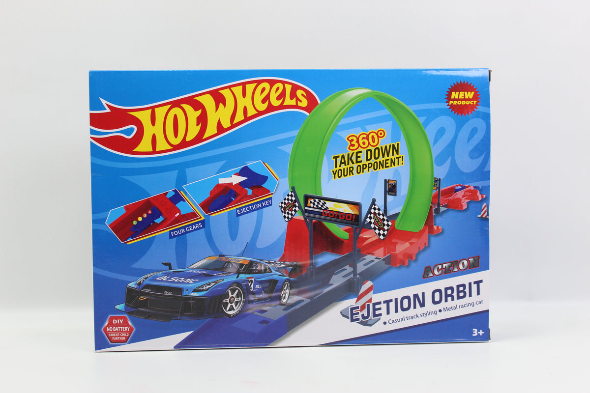 Hot Wheels Racing Track Set - 18 Pieces