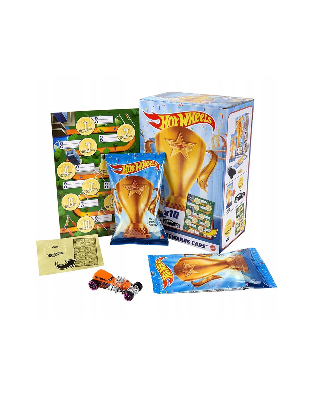 Hot Wheels Rewards Cars 10-Car Pack