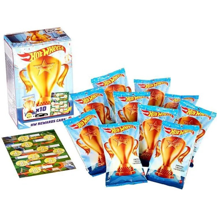 Hot Wheels Rewards Cars 10-Car Pack