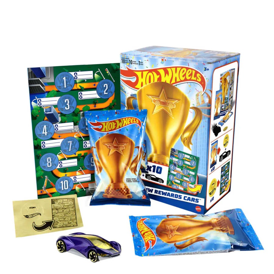 Hot Wheels Rewards Cars 10-Car Pack
