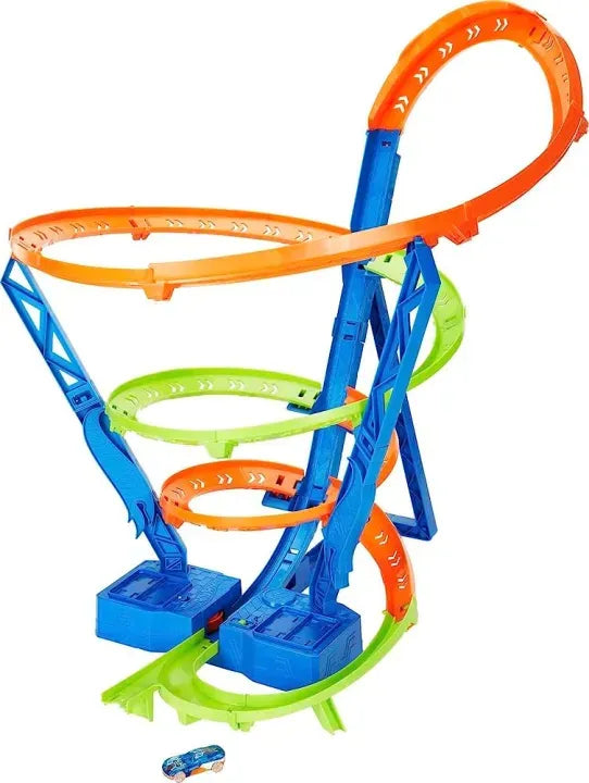 Hot Wheels Spiral Crash Track Set