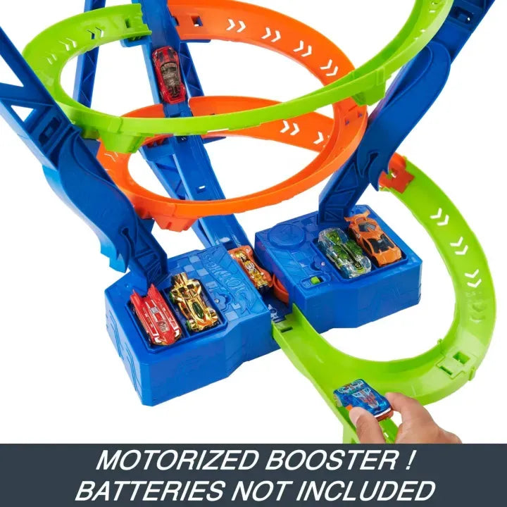 Hot Wheels Spiral Crash Track Set