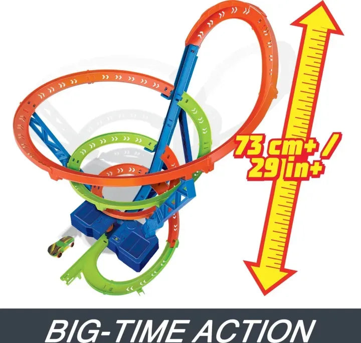 Hot Wheels Spiral Crash Track Set