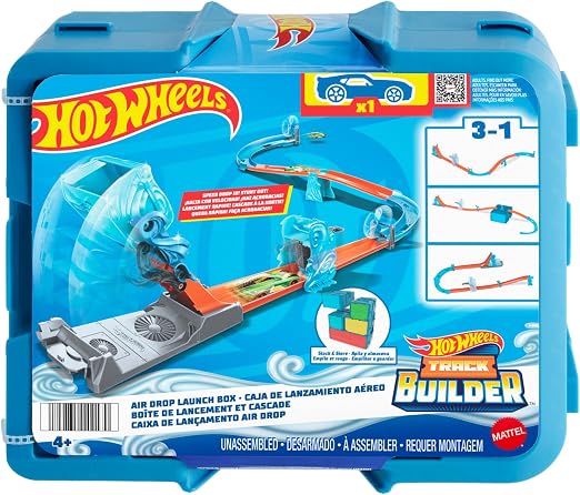 Hot Wheels Track Builder 3-in-1 Deluxe Builder Box - Assorted Design